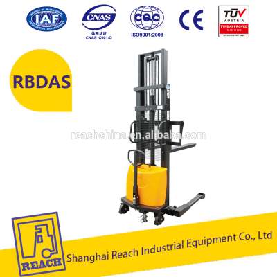 1000kg-2000kg Straddle leg type pallet electric stacker