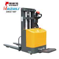 Stand-on Price 2 ton self lift stacker electric Stacker of stand type